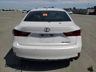 2016 Lexus IS 200t with VIN JTHBA1D25G5032218, listed as a Copart auction lot 52015415 with Not Provided miles and Salvage Title. Bid and sale history available at DreamBid. Image 6.