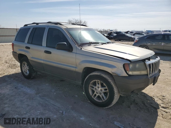 2003 Jeep Grand Cherokee Laredo with VIN 1J4GX48S43C516026, listed as a Copart auction lot 45264525 with 113,222 mi miles and Salvage Title. Bid and sale history available at carsss.com. Image 4.