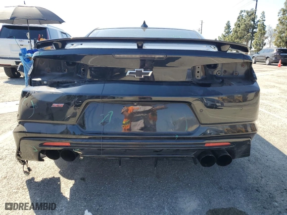 2019 Chevrolet Camaro 2SS with VIN 1G1FH1R78K0105941, listed as a Copart auction lot 50090325 with 106,055 mi miles and Salvage Title. Bid and sale history available at carsss.com. Image 6.