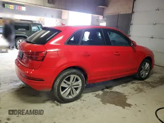 2017 Audi Q3 Premium with VIN WA1BCCFS9HR015320, listed as a Copart auction lot 45401535 with 154,275 mi miles and Clean Title. Bid and sale history available at carsss.com. Image 3.