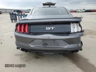 2023 Ford Mustang GT with VIN 1FA6P8CFXP5304962, listed as a Copart auction lot 54947875 with 12,317 mi miles and Salvage title. Bid and sale history available at DreamBid. Image 6.