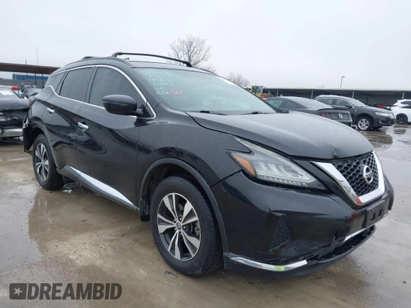 2019 Nissan Murano Platinum z VIN 5N1AZ2MJ5KN138451, wystawiony jako IAAI lot #41457257 z przebiegiem 88 684 mil mil oraz . Historia ofert i sprzedaży dostępna na DreamBid. Obrazek 1.