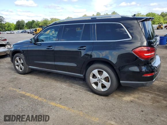 2017 Mercedes-Benz GLS 450 with VIN 4JGDF6EE8HA938157, listed as a Copart auction lot 50712854 with 85,280 mi miles and . Bid and sale history available at DreamBid. Image 2.