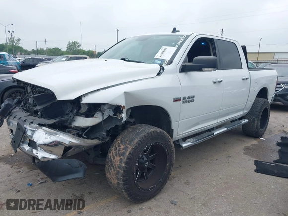 2017 Ram 1500 Big Horn with VIN 3C6RR7LT7HG523798, listed as a IAAI auction lot 41880908 with 110,703 mi miles. Bid and sale history available at carsss.com. Image 17.