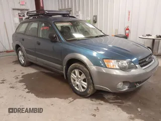 2005 Subaru Legacy Outback z VIN 4S4BP61C156378716, wystawiony jako IAAI lot #42048393 z przebiegiem 134 640 mil mil oraz . Historia ofert i sprzedaży dostępna na DreamBid. Obrazek 1.