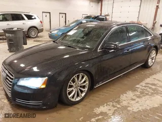 2013 Audi A8 L 3.0L with VIN WAURGAFD4DN002603, listed as a IAAI auction lot 41474881 with 117,220 mi miles. Bid and sale history available at carsss.com. Image 17.