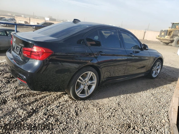 2017 BMW 3 Series 340i xDrive with VIN WBA8B7G38HNU37620, listed as a Copart auction lot 84096854 with 46,940 mi miles and Salvage title. Bid and sale history available at DreamBid. Image 3.