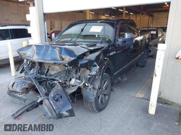 2009 Ford F-150 XL with VIN 1FTPW14V89FB12810, listed as a IAAI auction lot 41558298 with 182,193 mi miles. Bid and sale history available at carsss.com. Image 18.