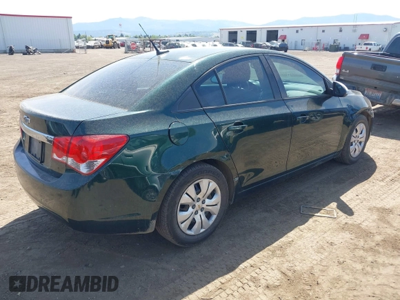2014 Chevrolet Cruze LS with VIN 1G1PA5SH8E7474099, listed as a IAAI auction lot 42232347 with 130,351 mi miles and . Bid and sale history available at DreamBid. Image 4.