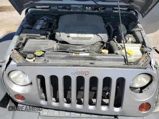 2013 Jeep Wrangler Sport with VIN 1C4AJWAG5DL706031, listed as a Copart auction lot 54594465 with 103,718 mi miles and Salvage Title. Bid and sale history available at carsss.com. Image 11.