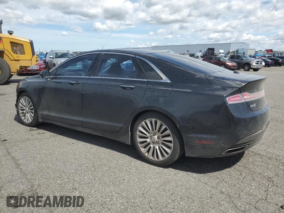 2013 Lincoln MKZ with VIN 3LN6L2G93DR810449, listed as a Copart auction lot 54926705 with 186,136 mi miles and Salvage Title. Bid and sale history available at DreamBid. Image 2.