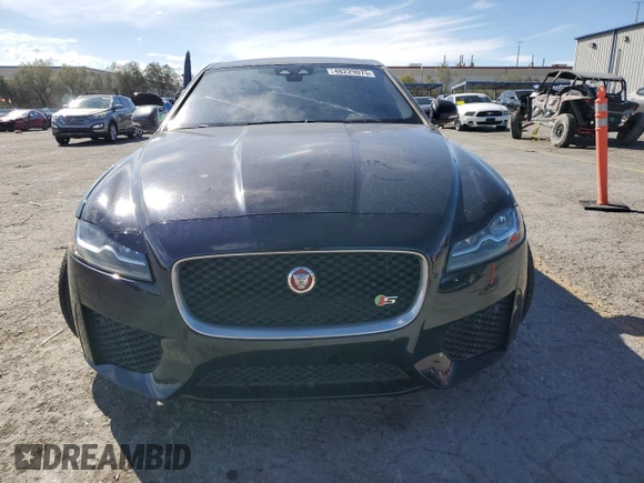 2016 Jaguar XF S with VIN SAJBG4BVXGCY19810, listed as a Copart auction lot 48229075 with 61,253 mi miles and Salvage Title. Bid and sale history available at carsss.com. Image 5.
