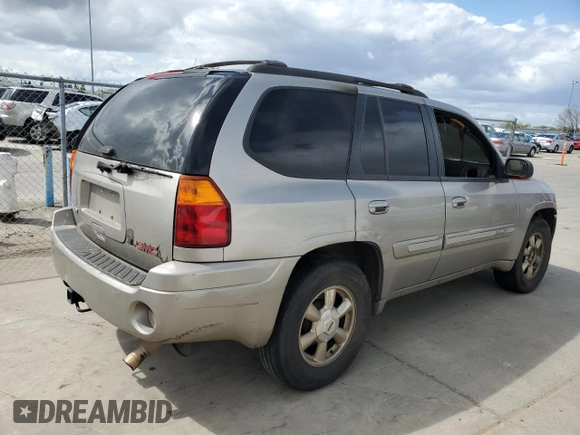 2002 GMC Envoy SLT with VIN 1GKDS13S022293912, listed as a Copart auction lot 51450845 with 0 mi miles and Salvage Title. Bid and sale history available at carsss.com. Image 3.