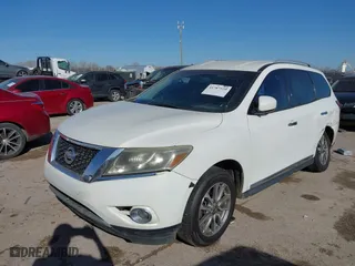 2013 Nissan Pathfinder Platinum with VIN 5N1AR2MN0DC633612, listed as a IAAI auction lot 41787520 with 201147 miles. Bid and sale history available at carsss.com. Image 17.