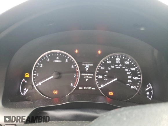 2013 Lexus ES 250 with VIN JTHBK1GG3D2030372, listed as a Copart auction lot 55392735 with 112,175 mi miles and Salvage Title. Bid and sale history available at DreamBid. Image 9.