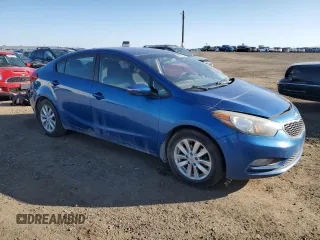 2014 Kia Forte LX with VIN KNAFX4A68E5201538, listed as a Copart auction lot 54534365 with 251,536 mi miles and Salvage Title. Bid and sale history available at carsss.com. Image 4.