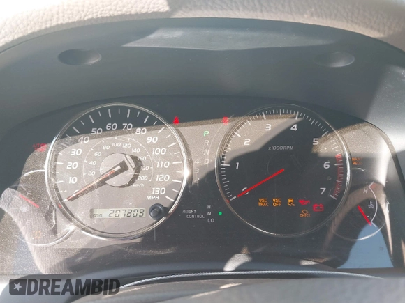 2009 Lexus GX 470 z VIN JTJBT20X390175930, wystawiony jako IAAI lot #41856945 z przebiegiem 207 809 mil mil oraz . Historia ofert i sprzedaży dostępna na DreamBid. Obrazek 7.