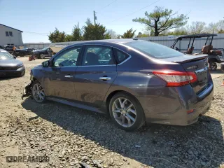 2015 Nissan Sentra S with VIN 3N1AB7AP6FY273366, listed as a Copart auction lot 53477195 with 117,433 mi miles and Salvage Title. Bid and sale history available at carsss.com. Image 2.