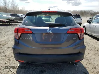 2017 Honda HR-V LX with VIN 3CZRU6H38HM726799, listed as a Copart auction lot 51990795 with 81,264 mi miles and Salvage Title. Bid and sale history available at carsss.com. Image 6.