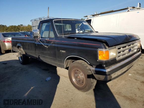 1988 Ford F-150 with VIN 1FTEF15N6JNA53465, listed as a Copart auction lot 89186025 with 171,025 mi miles and Salvage Title. Bid and sale history available at carsss.com. Image 4.