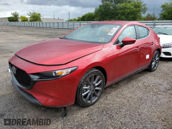 2020 Mazda Mazda3 Hatchback with VIN JM1BPALM8L1160005, listed as a Copart auction lot 49051913 with 14,219 mi miles. Bid and sale history available at carsss.com. Image 1.