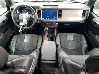 2022 Ford Bronco Raptor with VIN 1FMEE5JR7NLA50896, listed as a Copart auction lot 37460654 with 4,780 mi miles. Bid and sale history available at carsss.com. Image 8.
