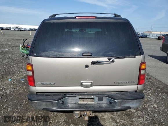 2003 Chevrolet Tahoe LT z VIN 1GNEK13ZX3J174096, wystawiony jako Copart lot #58269055 z przebiegiem 260 832 mil mil oraz Szkoda całkowita • Salvage title. Historia ofert i sprzedaży dostępna na DreamBid. Obrazek 6.