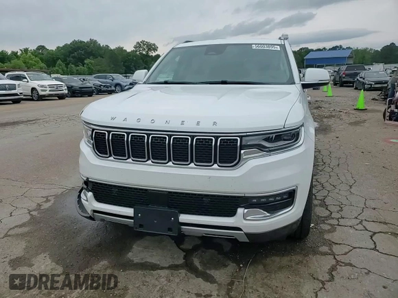 2022 Jeep Wagoneer Series II with VIN 1C4SJUBT8NS117874, listed as a Copart auction lot 56003895 with 92,339 mi miles and Salvage title. Bid and sale history available at DreamBid. Image 14.