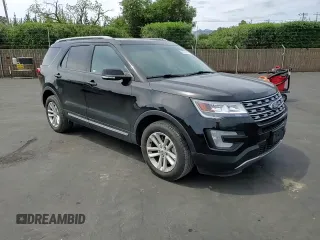 2016 Ford Explorer XLT with VIN 1FM5K7D86GGC88077, listed as a Copart auction lot 53350125 with 25,879 mi miles and Salvage Title. Bid and sale history available at carsss.com. Image 12.