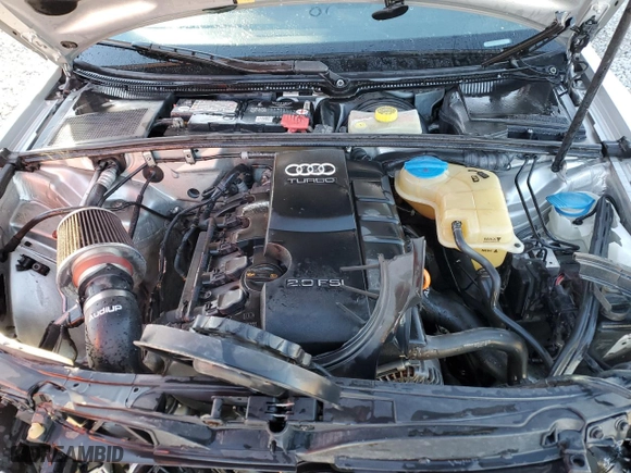 2007 Audi A4 2.0T with VIN WAUEF78E27A015792, listed as a Copart auction lot 79122954 with 219,691 mi miles and Salvage Title. Bid and sale history available at carsss.com. Image 11.