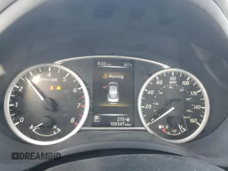 2017 Nissan Sentra SV with VIN 3N1AB7AP4HY325077, listed as a Copart auction lot 47930565 with 105,347 mi miles and Salvage Title. Bid and sale history available at carsss.com. Image 9.