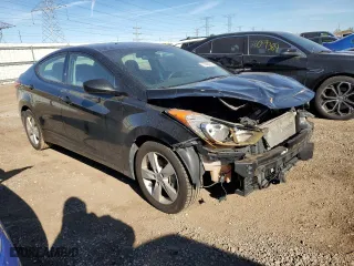 2013 Hyundai Elantra GLS PZEV with VIN 5NPDH4AE1DH443696, listed as a Copart auction lot 75536274 with 174,892 mi miles and Salvage Title. Bid and sale history available at carsss.com. Image 4.