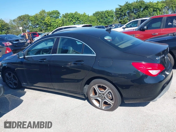 2018 Mercedes-Benz CLA with VIN WDDSJ4EBXJN650357, listed as a IAAI auction lot 35930612 with 75,371 mi miles. Bid and sale history available at carsss.com. Image 14.