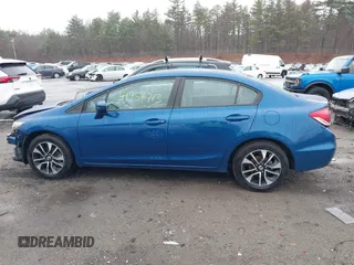 2015 Honda Civic EX with VIN 2HGFB2F86FH557370, listed as a IAAI auction lot 41954713 with 224,242 mi miles and . Bid and sale history available at DreamBid. Image 14.