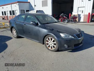 2010 Lexus IS 250 with VIN JTHBF5C25A5115441, listed as a IAAI auction lot 41336457 with 177,425 mi miles. Bid and sale history available at carsss.com. Image 1.