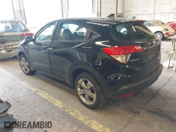 2022 Honda HR-V LX with VIN 3CZRU6H3XNM749450, listed as a IAAI auction lot 41610206 with 37,910 mi miles. Bid and sale history available at carsss.com. Image 3.