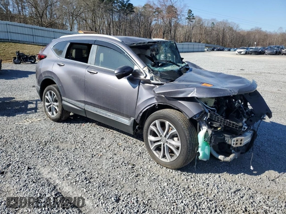 2022 Honda CR-V Touring with VIN 7FARW2H91NE045871, listed as a Copart auction lot 88397855 with 0 mi miles and Salvage Title. Bid and sale history available at carsss.com. Image 4.