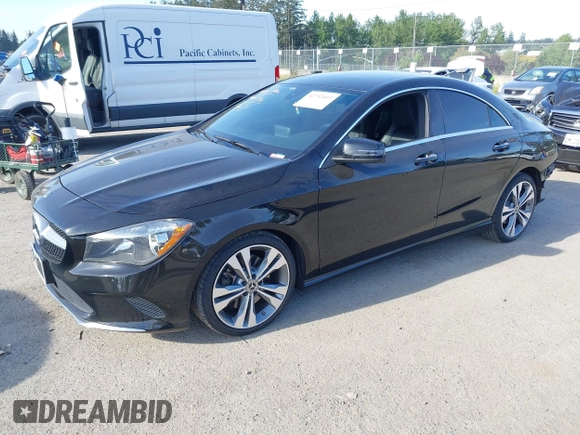 2019 Mercedes-Benz CLA 250 with VIN WDDSJ4GB9KN721403, listed as a IAAI auction lot 42233493 with 61,890 mi miles and . Bid and sale history available at DreamBid. Image 2.