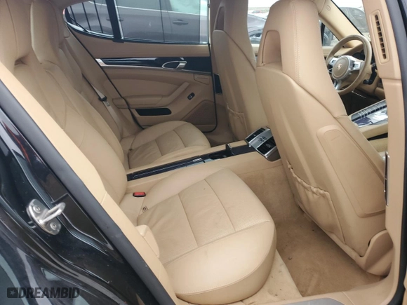 2012 Porsche Panamera S Hybrid with VIN WP0AD2A73CL045159, listed as a Copart auction lot 46129455 with 55,432 mi miles and Salvage Title. Bid and sale history available at carsss.com. Image 10.