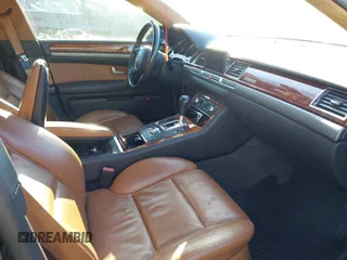 2005 Audi A8 L with VIN WAUML44E85N014712, listed as a IAAI auction lot 41463162 with 120,000 mi miles. Bid and sale history available at carsss.com. Image 5.