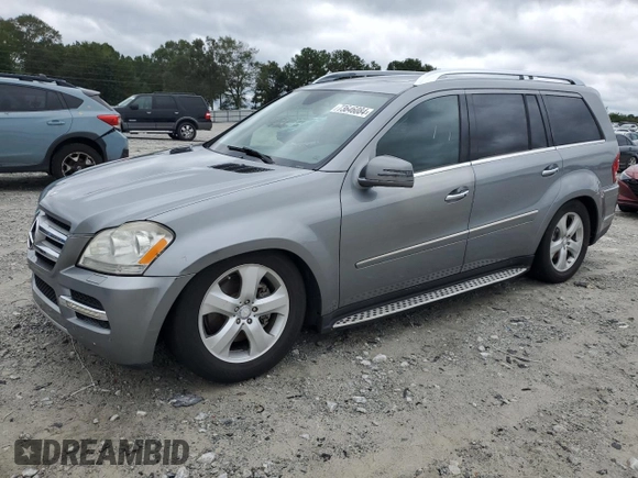 2012 Mercedes-Benz GL-Class GL 450 with VIN 4JGBF7BE3CA789909, listed as a Copart auction lot 73646084 with 195,865 mi miles and Salvage Title. Bid and sale history available at carsss.com. Image 1.