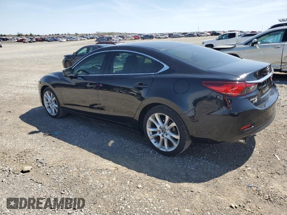 2017 Mazda Mazda6 Touring with VIN JM1GL1V54H1148321, listed as a Copart auction lot 52502115 with 43,507 mi miles and Salvage Title. Bid and sale history available at carsss.com. Image 2.