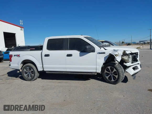 2019 Ford F-150 XL with VIN 1FTEW1EP9KKD25205, listed as a IAAI auction lot 41158627 with 179,259 mi miles and . Bid and sale history available at DreamBid. Image 13.