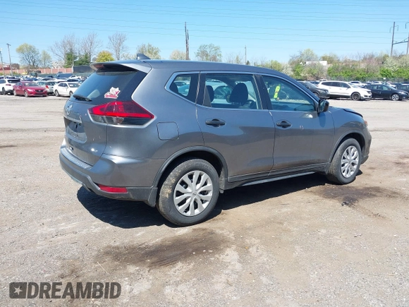 2018 Nissan Rogue SV with VIN KNMAT2MV1JP515451, listed as a IAAI auction lot 42061421 with 115,394 mi miles. Bid and sale history available at carsss.com. Image 4.