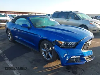 2017 Ford Mustang V6 with VIN 1FATP8EM7H5230609, listed as a IAAI auction lot 41466675 with 25,841 mi miles and . Bid and sale history available at carsss.com. Image 1.