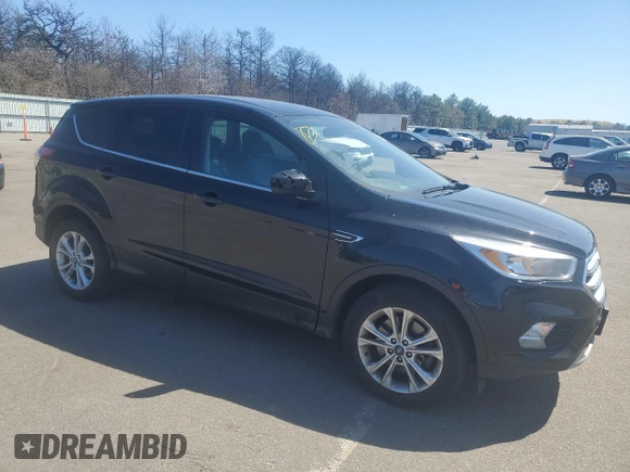 2017 Ford Escape SE with VIN 1FMCU9GD1HUD01956, listed as a Copart auction lot 53756995 with 132,809 mi miles and Clean Title. Bid and sale history available at DreamBid. Image 4.