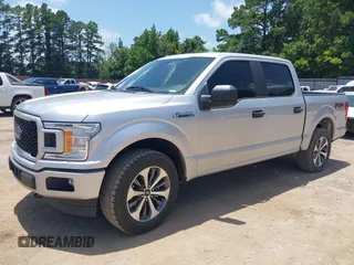 2019 Ford F-150 XL with VIN 1FTEW1EP5KKD24620, listed as a IAAI auction lot 42631896 with 123,583 mi miles and . Bid and sale history available at DreamBid. Image 17.