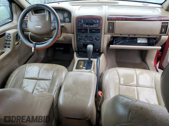 2002 Jeep Grand Cherokee Limited with VIN 1J4GX58S12C166326, listed as a Copart auction lot 76040724 with Not Provided miles and Salvage Title. Bid and sale history available at DreamBid. Image 8.