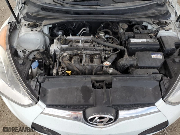 2016 Hyundai Veloster with VIN KMHTC6AD9GU275521, listed as a Copart auction lot 46120034 with 135,740 mi miles and Salvage Title. Bid and sale history available at carsss.com. Image 11.