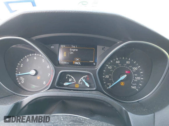 2017 Ford Focus SE with VIN 1FADP3F28HL285649, listed as a IAAI auction lot 39718289 with 118,366 mi miles and . Bid and sale history available at DreamBid. Image 7.
